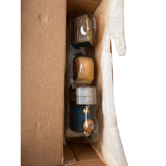 Rare Danbury Mint Shih Tzu Christmas Wonderland Animated Holiday Train Dogs - Picture 11 of 14